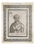 Pope Pius I Pope and Saint reproduction procédé giclée par Cavallieri 