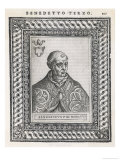 Pope Benedictus III reproduction procédé giclée par Cavallieri 