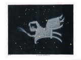 The Constellation of Cassiopeia a Woman Seated reproduction procédé giclée par Charles F. Bunt