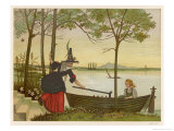 The Witch and Gerda Giclee Print by Eleanor Vere Boyle
