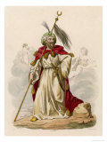 Abu Muhammad Arabian Visionary and Prophet Founder of Islam Lámina giclée por Bourdet