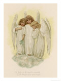 Three Young Angels Giclee Print by Phillips Brooks
