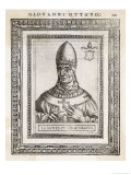 Pope Joannes VIII the First Pope to be Assassinated Rather Than Martyred Giclee Print by Cavallieri 