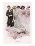 The Wedding Ceremony Giclee Print by Harrison Fisher The Wedding Ceremony Giclee Print by Harrison Fisher
