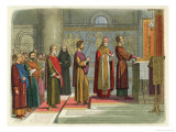 The Barons Swear to Achieve Their Liberties at Bury St. Edmunds Reproduction procédé giclée par James Doyle
