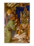 Leonardo Da Vinci Italian Artist as a Young Man Frightens His Father with a Monster Painted Giclee Print by Henry Justice Ford