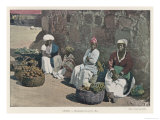 Fruit Vendors in Rio Giclee Print by Gillot