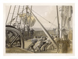 Getting out a Buoy reproduction procédé giclée par Robert Dudley