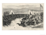 The End of the Zulu War, The Surrender of Native Chiefs to Sir G. Wolseley Giclee Print by Godefroy Durand