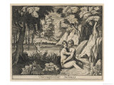 She Loves Hermaphroditus So Much She Wants Them to Become One Flesh reproduction procédé giclée par Briout 