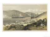 General View of the Harbour Giclee Print by R.m. Bryson