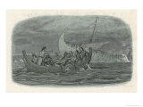 Henry I's Children Drown When the "White Ship" Founders on a Rock and Capsizes Giclee Print by James Doyle