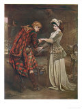 Prince Charles Edward Stuart Bids Farewell to Flora Macdonald Who Aided His Escape Giclee Print by Andre & Sleigh 