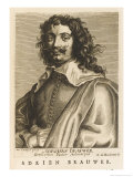 Adrian Brauwer Dutch Artist Giclée-Druck von Esme De Boulonois