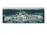 The Class of Untersee-Boot Most Generally Used for Mine- Laying Lámina giclée por S. Clatworthy