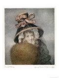 Mrs Wheatley in 1788 reproduction procédé giclée par T. Bartolozzi