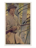 Daniel Boone American Pioneer reproduction procédé giclée par Tappan Adney