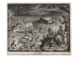 Deucalion and Flood reproduction procédé giclée par Briout 