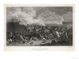 The Battle of Moscow, The French Overcome the Russian Resistance and Take the City Lámina giclée The Battle of Moscow, The French Overcome the Russian Resistance and Take the City Lámina giclée