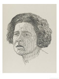 Rebecca West British Journalist and Author Lámina giclée por Powys Evans Rebecca West British Journalist and Author Lámina giclée por Powys Evans