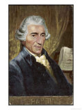 Joseph Haydn Austrian Musician and Composer reproduction procédé giclée par Eichhorn 