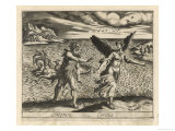 Coronis, Daughter of Coronaeus King of Phocis Giclee-trykk av Briout
