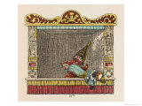 Punch Kills the Foreign Footman Giclee Print by George Cruikshank