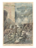 Two-Day Battle Between the British Army and Sinn Fein in the Palace of Justice Dublin Giclee Print by Achille Beltrame