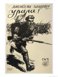 Forward! Defend the Urals! Giclee Print by Alexander Apsit