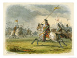 William the Lion King of Scotland is Captured at Alnwick Reproduction procédé giclée par James Doyle