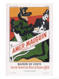 Poster for Amer Mauguin Digestive Aperitif Liege Giclee Print by Berchmans 