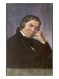 Robert Schumann German Musician reproduction procédé giclée par Eichhorn 