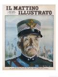 Luigi Cadorna Italian Military Giclee Print by F. Dellicola