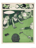 "My Last Louis!" Losing on the Green Table Giclee Print by Cresus 