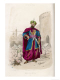 Ali-Kodjia Barbary Pirate Ruler of Algiers Renowned for His Cruelty: He Died of the Plague Giclee Print by A. Debelle