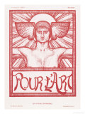 Belgian Poster, Pour L'Art Giclee Print by E. Fabry