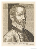 Hubrecht Goltzius Flemish Painter and Antiquarian Giclée-Druck von Esme De Boulonois