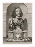 Elias Ashmole Antiquary (Ashmolean Museum) and Astrologer reproduction procédé giclée par W. Faithorne