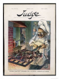Theodore Roosevelt 26th American President "Preparing for a National Gridiron-Club Dinner" Giclee Print by Flohri 
