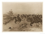 Battle of Blenheim Marlborough Defeats the French and Bavarians Giclee Print by Henri Dupray Battle of Blenheim Marlborough Defeats the French and Bavarians Giclee Print by Henri Dupray