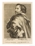 Theodore Rombouts Flemish Artist Giclée-Druck von Esme De Boulonois