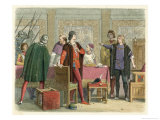 Richard III Orders the Arrest of Hastings Reproduction procédé giclée par James Doyle