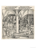 The Brazen Bull, Torture Instrument Giclee Print by Hans Burgkmair