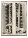 The Egyptian Zodiac in the Temple of Tentyra reproduction procédé giclée par J. Chapman