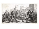 Henri IV Enters Paris Giclee-trykk av Beyer