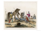 Cannon, 1450 Giclee Print by D. De Normont