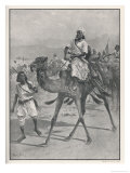 Haji Mahomed Bui Abdullah Known as the Mad Mullah Often Defeated by the British Reproduction procédé giclée par Frank Feller