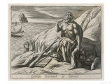 The Cyclops Polyphemus Eating People Giclee Print by Briout 