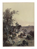 The Crusaders Have Their First Sight of Jerusalem Giclee Print by Adolf Closs