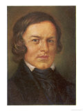 Robert Schumann German Musician Giclee-trykk av Hans Best Robert Schumann German Musician Giclee-trykk av Hans Best